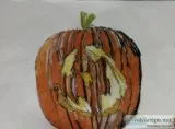 Jack-O-Lantern 2 GG &ndash 9&rdquo x 12&rdquo Colored Pencil