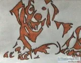 Golden Retriever 65 GG &ndash 8&rdquo x 11&rdquo Colored Pencil