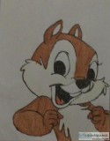 Dale Playing Corey Burton Cartoon GG &ndash 8&rdquo x 11&rdquo C