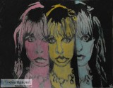 Stevie Nicks In Fall Rainbow Colors GG &ndash 9&rdquo x 12&rdquo