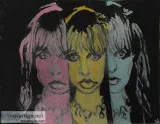 Stevie Nicks In Fall Rainbow Colors GG &ndash 9&rdquo x 12&rdquo