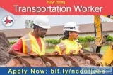 Transportation Worker - 4 Openings
