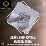 Online Shop Crystal Wedding Rings