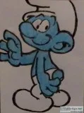 The Smurfs 2 GG &ndash 8&rdquo x 11&rdquo Colored Pencil