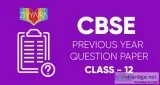 Previous year question papers class 12 (2020)
