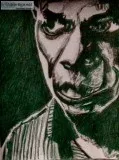 Samuel Jackson GG &ndash 8&Prime x 11&Prime Colored Pencil