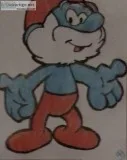 The Smurfs GG &ndash 8&rdquo x 11&rdquo Colored Pencil