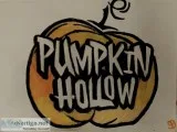Original Autumn Fall Pumpkin Art GG 22 &ndash 9&rdquo x 12&rdquo