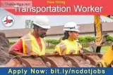 Transportation Worker - 15 Openings at a LIVING WAGE