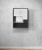 OTTI MARLO WALL HUNG SHAVING CABINET 600MM