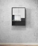 OTTI MARLO WALL HUNG SHAVING CABINET 600MM