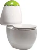 JOHNSON SUISSE EGG JUNIOR SP TRAP CHILDRENS CLOSE COUPLED TOILET