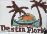 Destin FL Beach GG &ndash 3.5&rdquo x 2.75&rdquo Canvas Painting