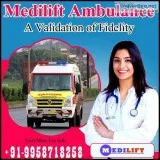 Comprehensively Equipped Ambulance in Patel Nagar Patna- Medilif