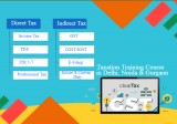 Taxation certification course in new delhi, free gst itr sap dem