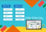 Taxation certification course in new delhi, free gst itr sap dem