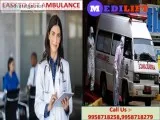 Medilift Ambulance Service in Gandhi Maidan Patna- Immediate Sup