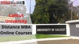 Calicut University Distance MBA Online Courses