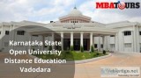 Karnataka State Open University Distance Education Vadodara
