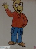 Arthur Read As Mark Rendall Cartoon GG &ndash 8&rdquo x 11&rdquo