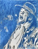 Stevie Ray Vaughan GG Live 4 &ndash 9&rdquo x 12&rdquo Colored P