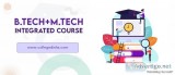 Btech+mtech integrated course