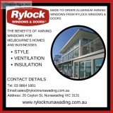 Quality Awning Windows in Melbourne