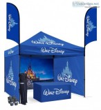 Custom Printed 10x10 Canopy Easy Set-Up Options  Starline Tents