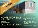 NEW and USED Mobile Homes-Financing Available-NO MINIMUM CREDIT