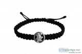 Auspicious Hanuman Bracelet For Men In Silver On Size Adjustable