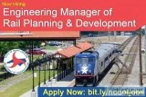 Engineering Manager of Rail Planning and Development