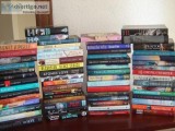 70 HARDCOVER FICTION and 30 SOFTCOVER FICTION variety  newas new