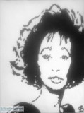 Whitney Houston Black and White Special GG &ndash 8&Prime x 11&P