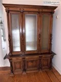 Dining Room Hutch With Glass Doors