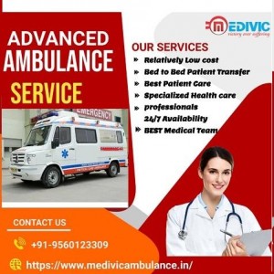 Book Best Efficient Road Ambulance Service in Dibrugarh by Mediv