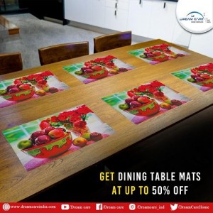 Get Dining Table Mats at Up to 50% Off