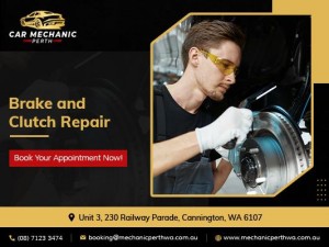 How does Car Mechanic Perth help in the brakes and clutch servic
