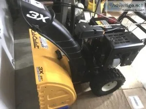 3 stage Club Cadet Snowblower