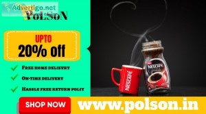 Buy nescafe coffee on polson online grocery store in lucknow