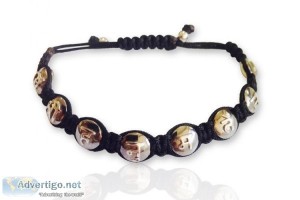 Silver Hanuman Mantra Bracelet