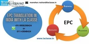 Find The  Best EPC Translation in India with La Classe