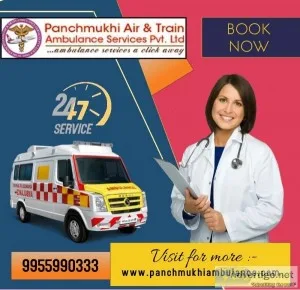 Trusted Ambulance Services in Akshardham by Panchmukhi Ambulance