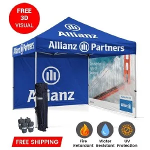 Shop Now  Personalized Tents With Dye Sublimation Printings Cust