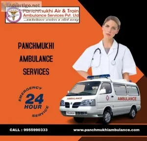 Speedy Ambulance Services in Dariya Ganj by Panchmukhi Ambulance