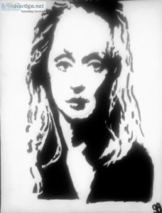 Actress Meryl Streep 2 GG &ndash 11&Prime x 14&Prime Canvas Pain