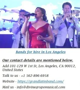Bands for hire in Los Angeles