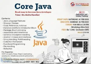 core java programming classes