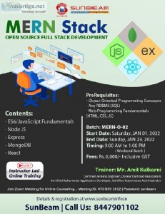 MERN full Stack Developer Online Course