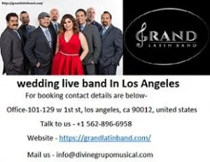 Famous Grand Latin wedding live band In Los Angeles.