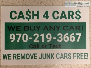 We Buy and Remove Junk Cars